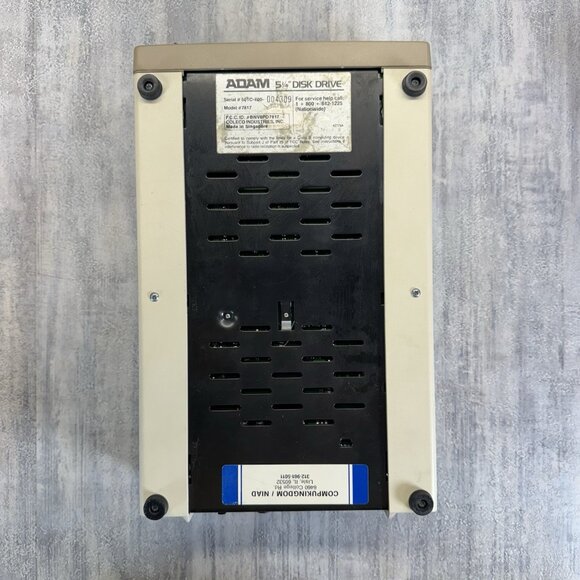 Coleco Adam 5 1/4" Disk Drive Model 7817 With Power Supply & Floppy’s Tested - Picture 8 of 16